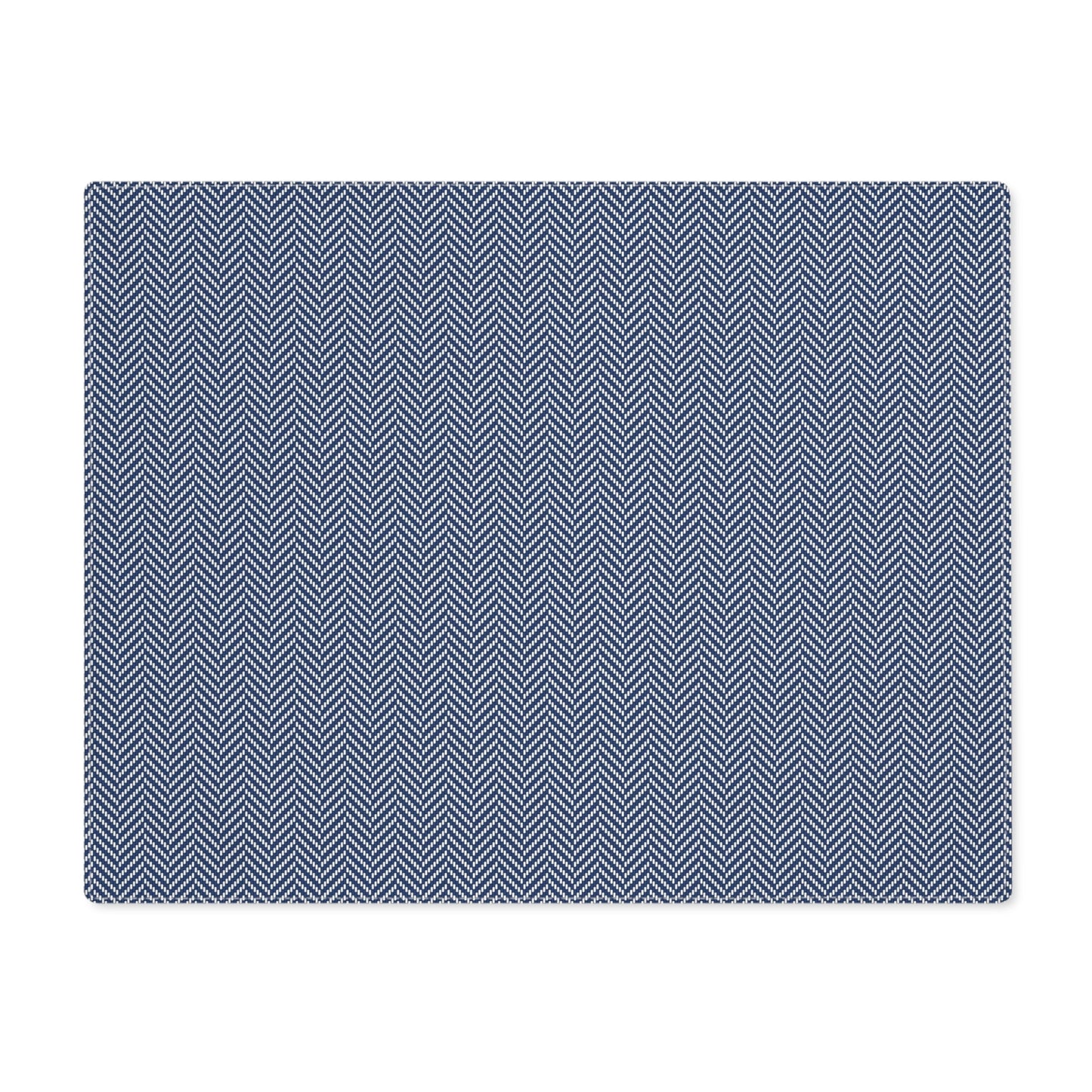 Placemat | Navy & White | Herringbone