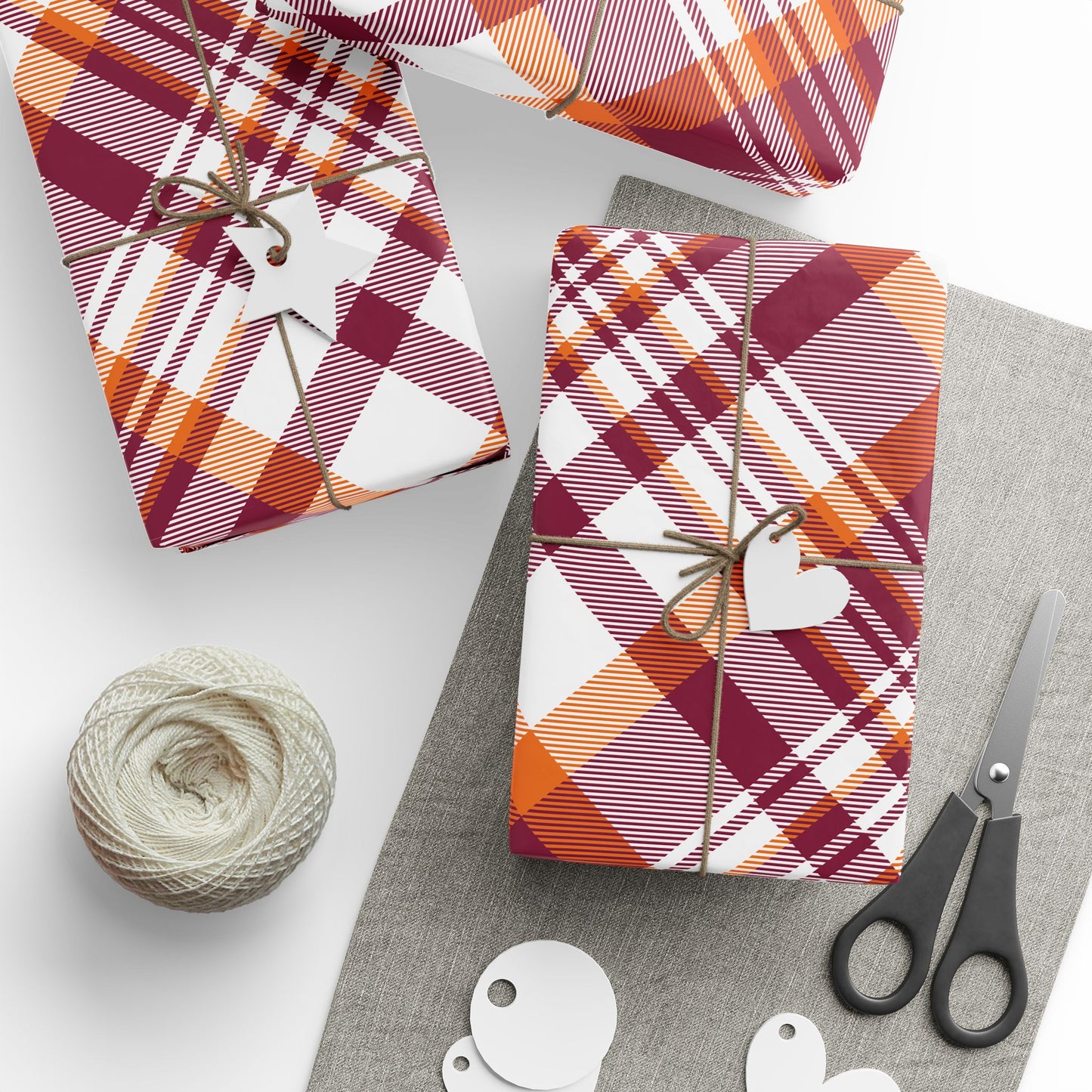 Gift Wrap | Blacksburg, Virginia | Tartan