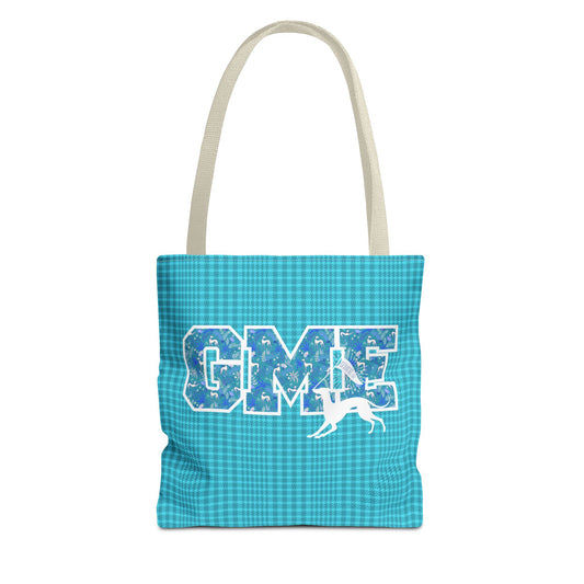 Totes | Greyhounds | Teal Tartan