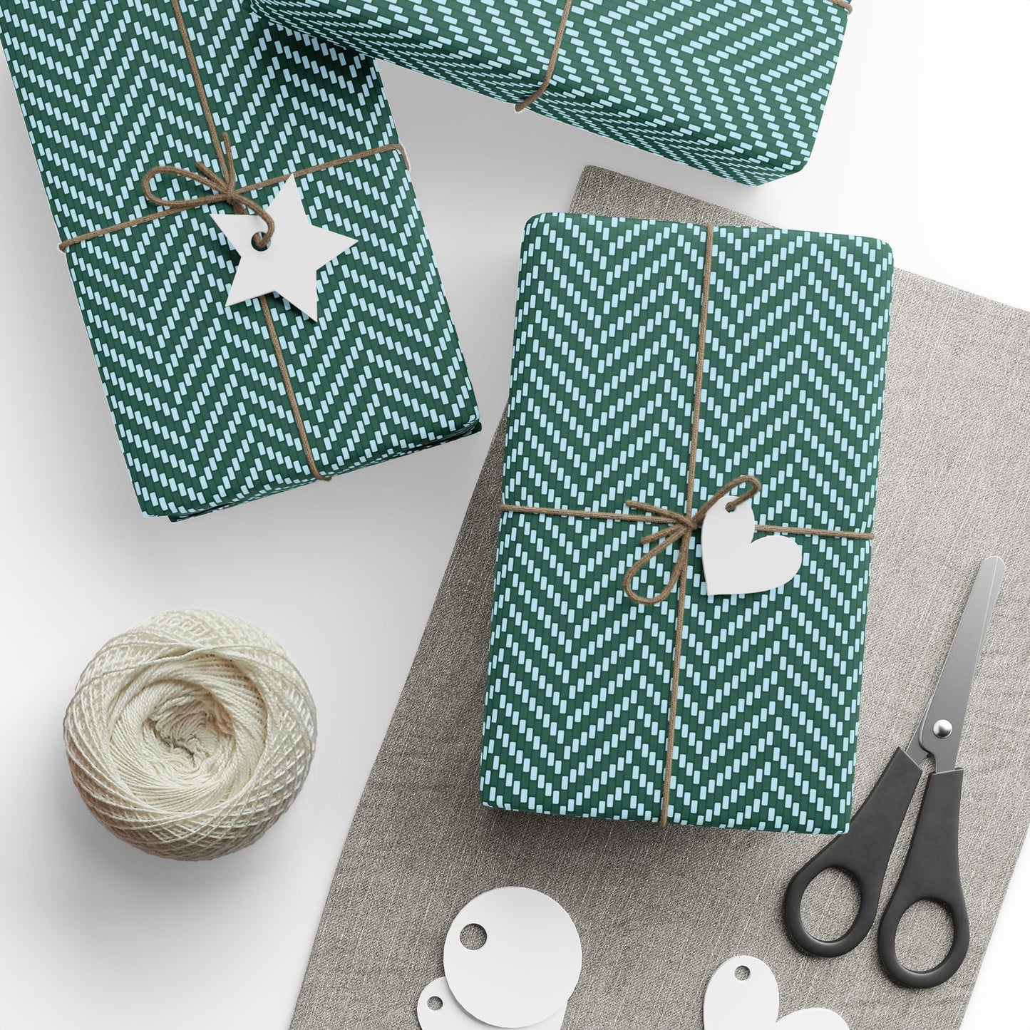 Gift Wrap | New Orleans, Louisiana | Herringbone