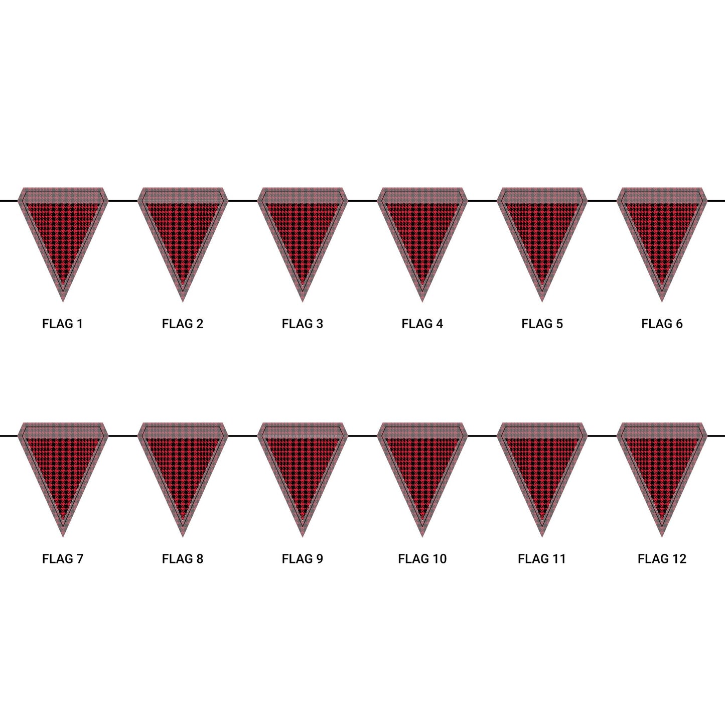 Flag Garland | New Brunswick, New Jersey | Tweed