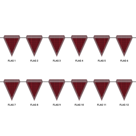 Flag Garland | New Brunswick, New Jersey | Tweed