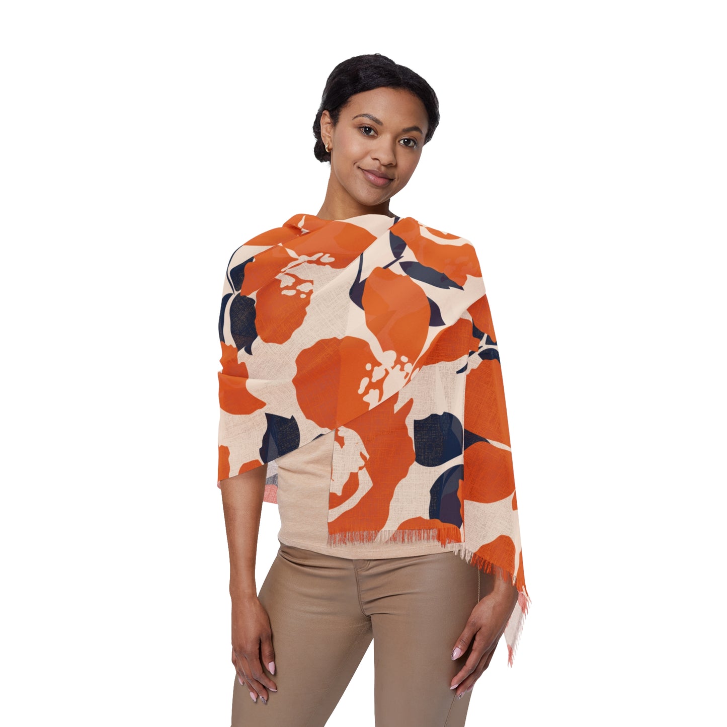 Scarf | Auburn, Alabama | Poppy