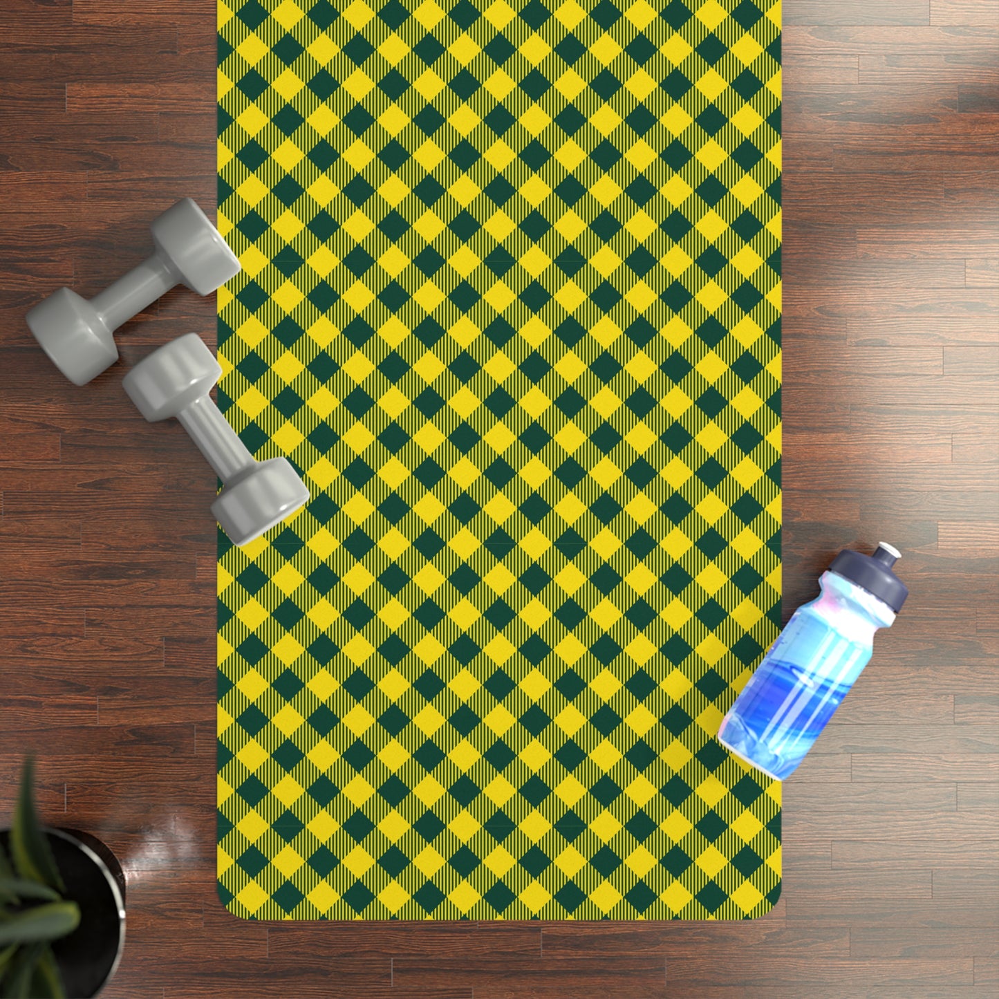 Yoga Mat | Eugene, Oregon | Gingham