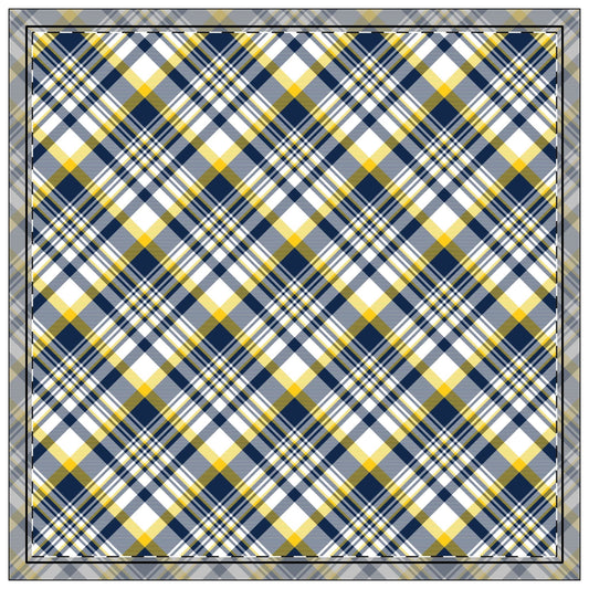 Napkins | Yellow & Blue | Tartan
