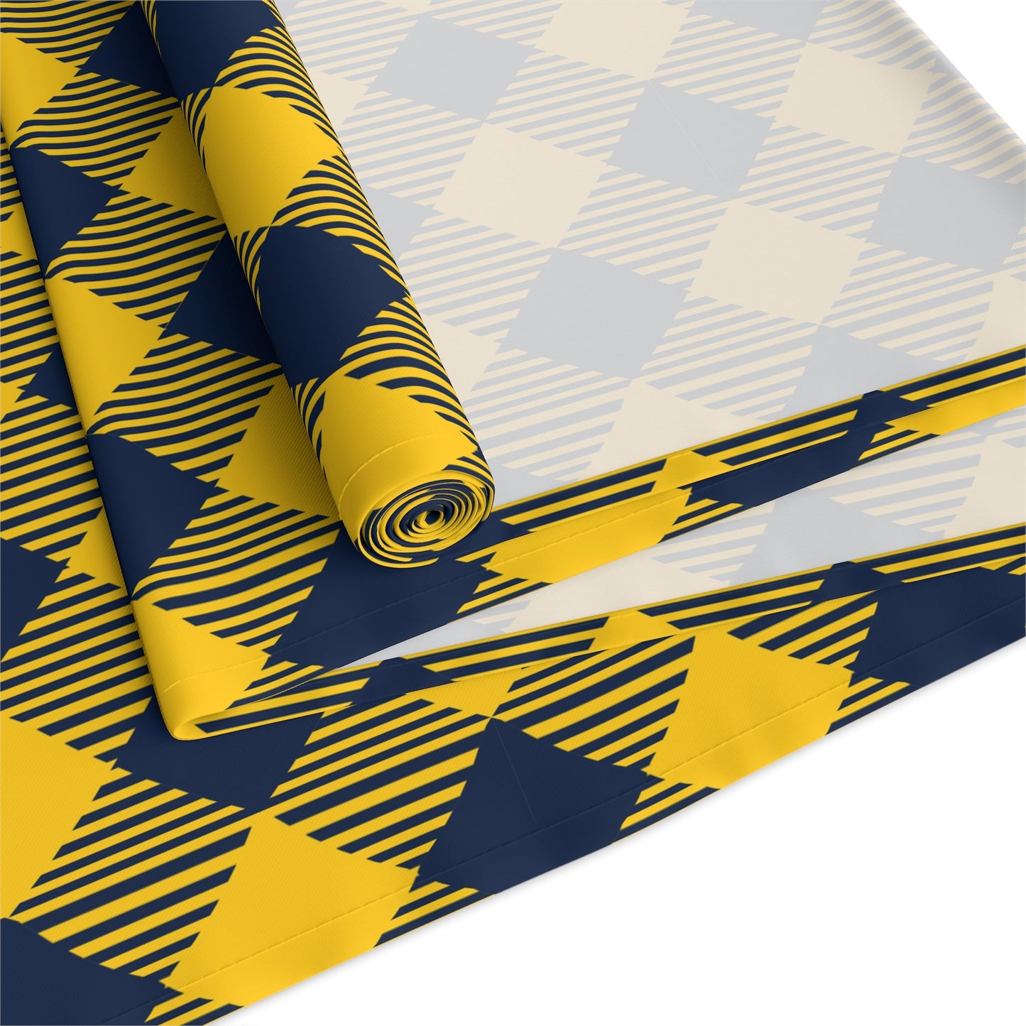 Table Runner | Yellow & Blue | Gingham
