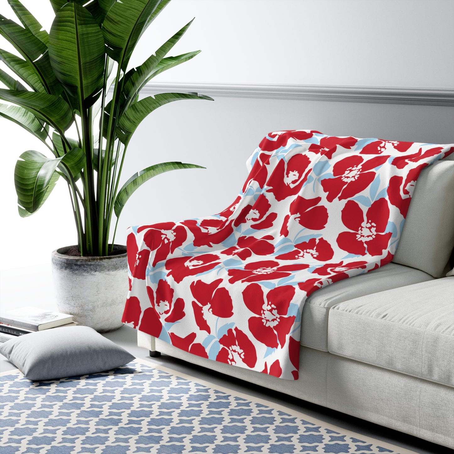 Sherpa Blanket | Oxford, Mississippi | Poppy