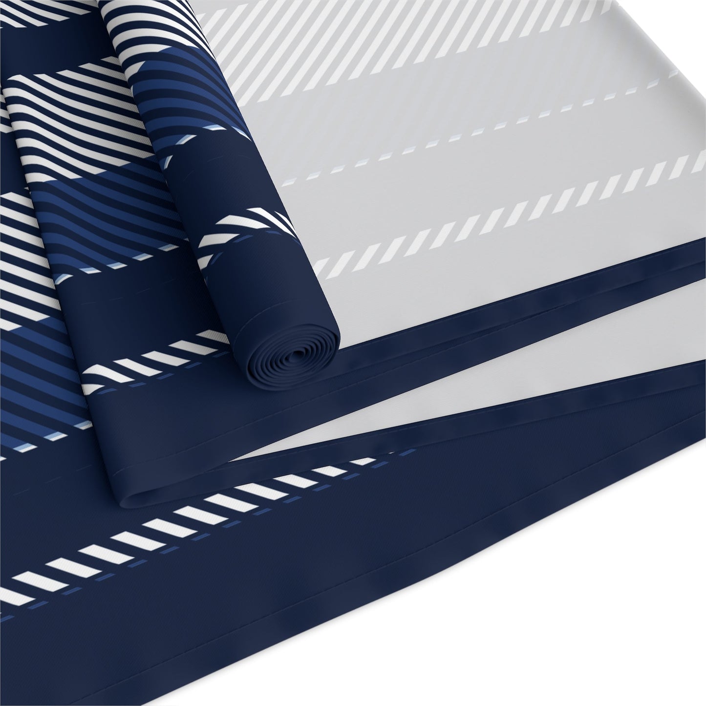 Table Runner | Navy & White | Stripe