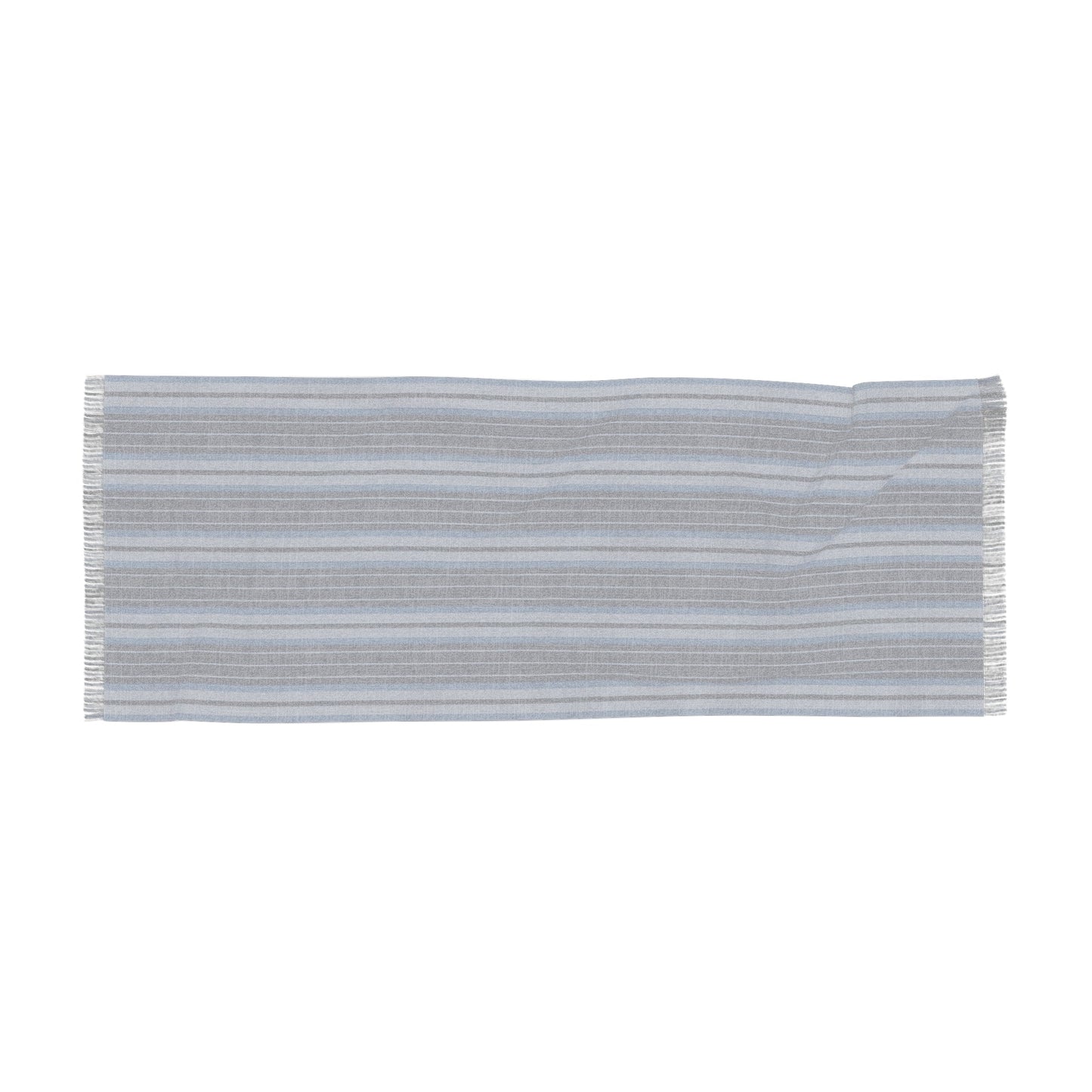 Scarf | Light Blue & White | Stripe