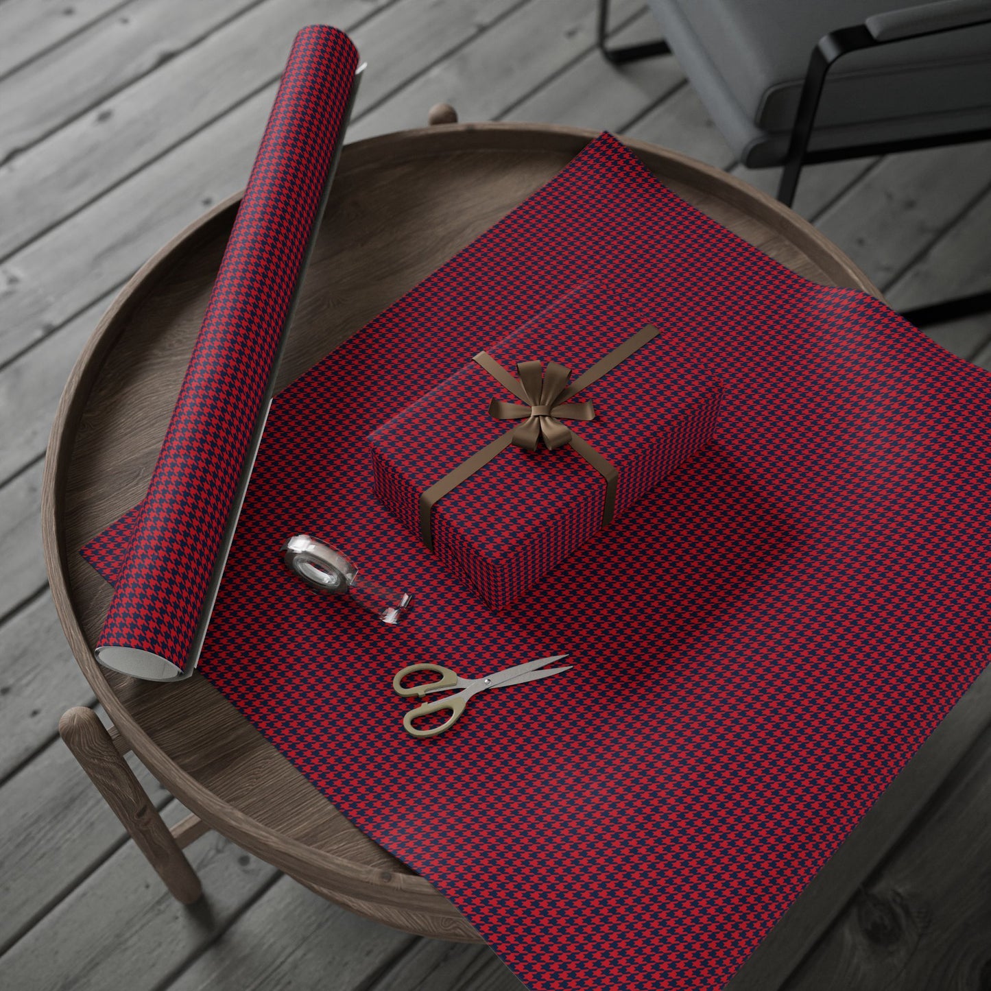 Gift Wrap | Oxford, Mississippi | Houndstooth