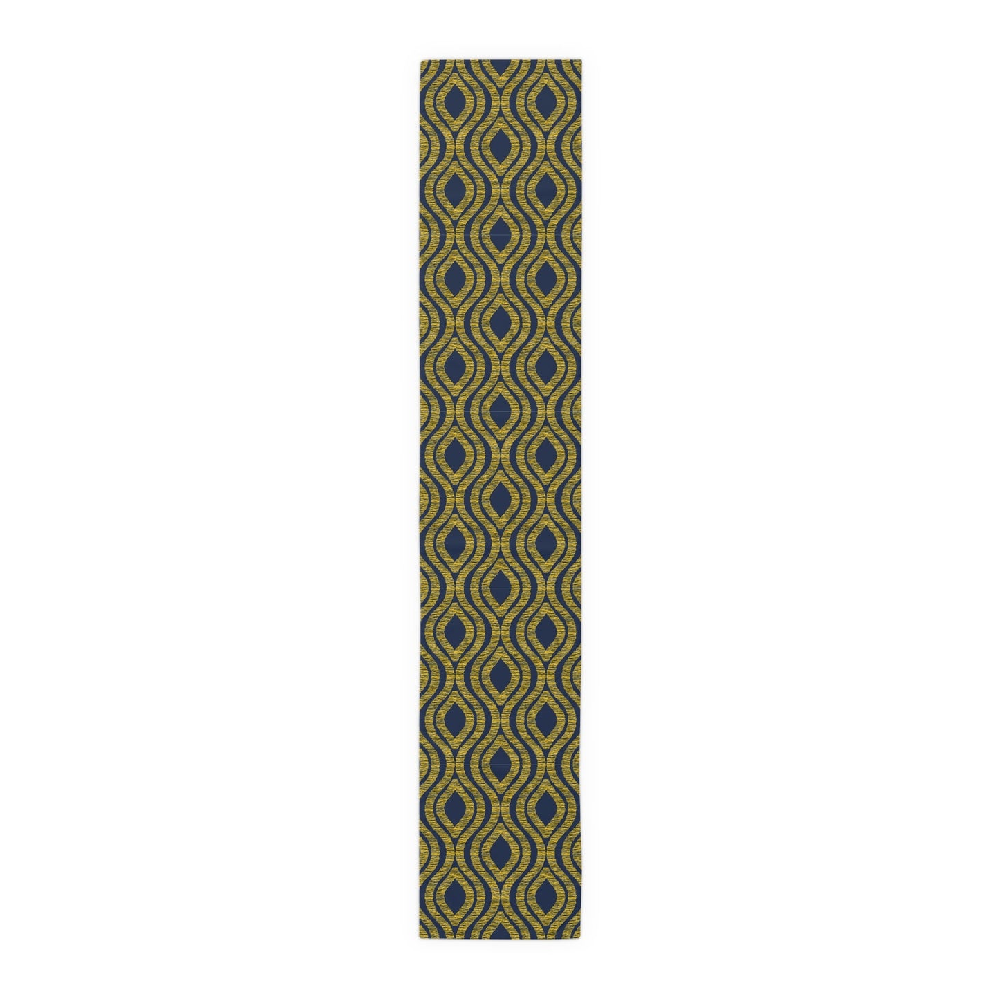 Table Runner | Yellow & Blue | Ogee