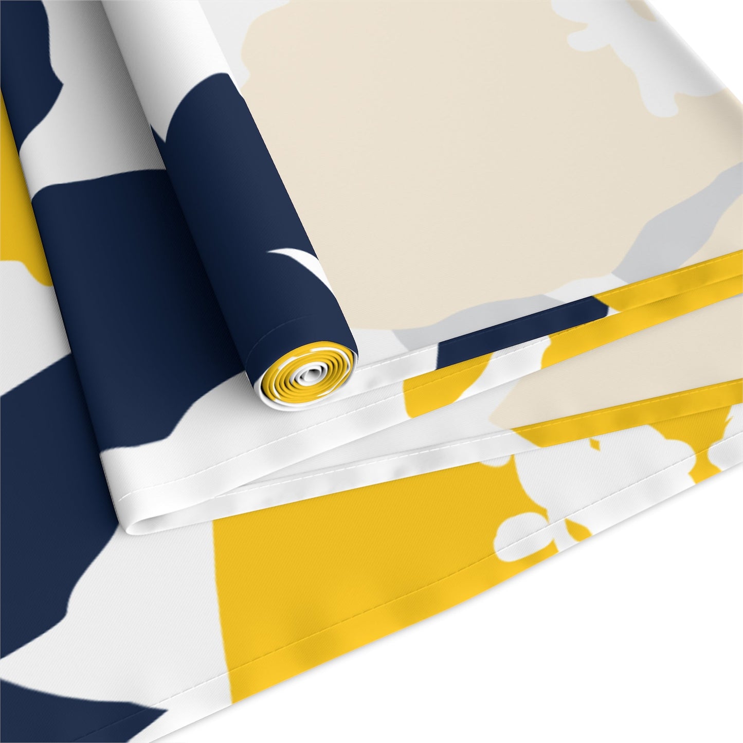 Table Runner | Yellow & Blue | Poppy