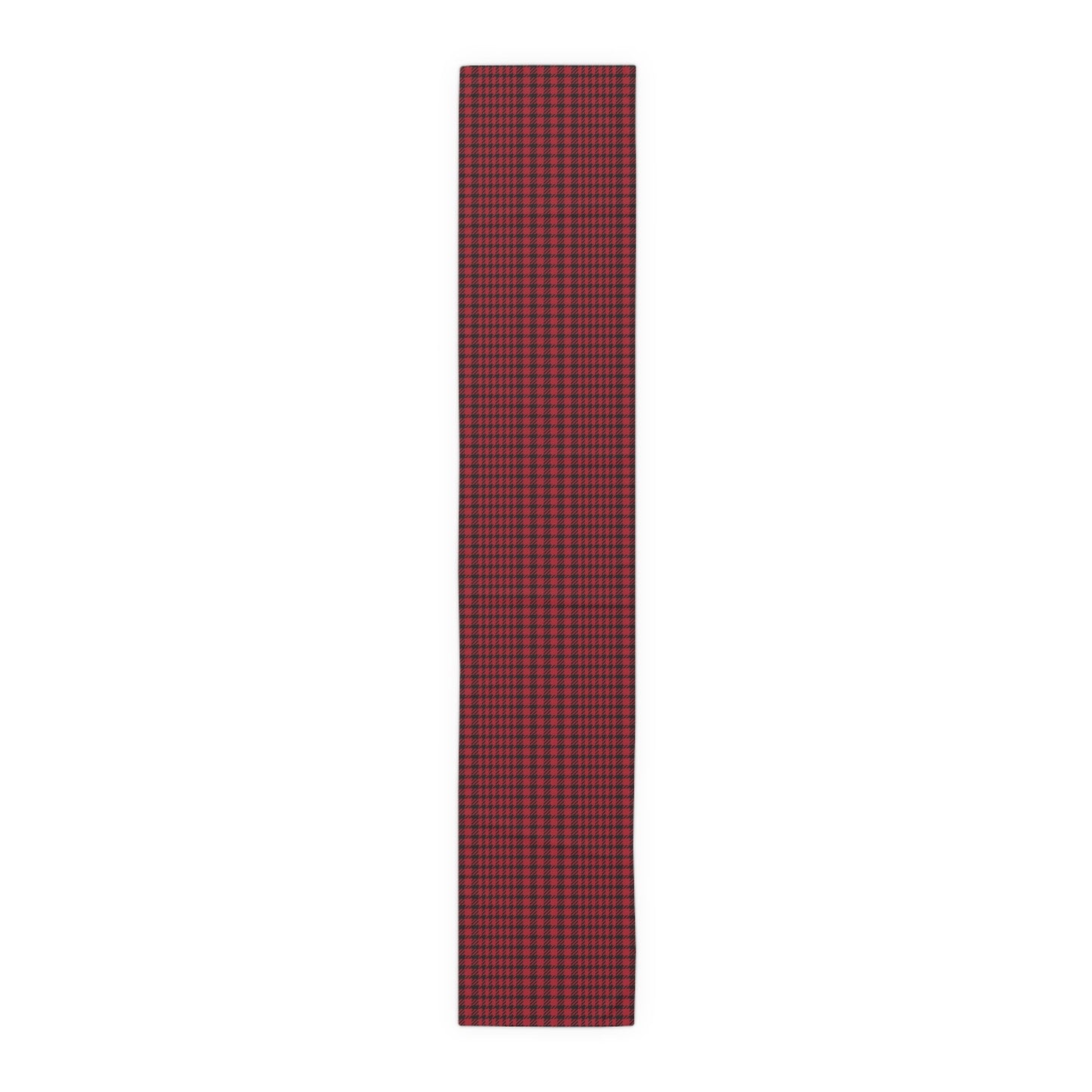 Table Runner | Red & Black | Tweed