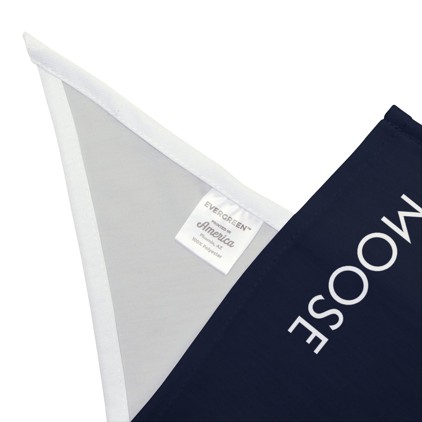Pet Bandana- Personalized | Navy & White | Dark