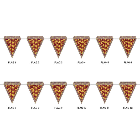 Flag Garland | Red & Yellow | Magnolia