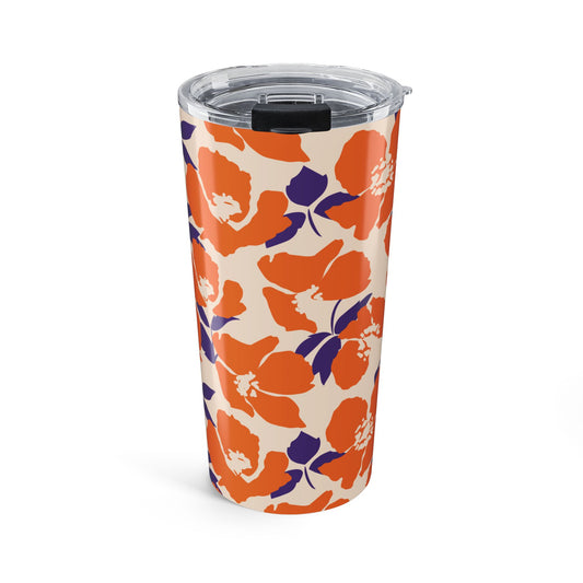 Tumbler | Clemson, South Carolina | Poppy