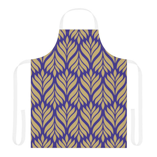 Apron | Purple & Gold | Palm