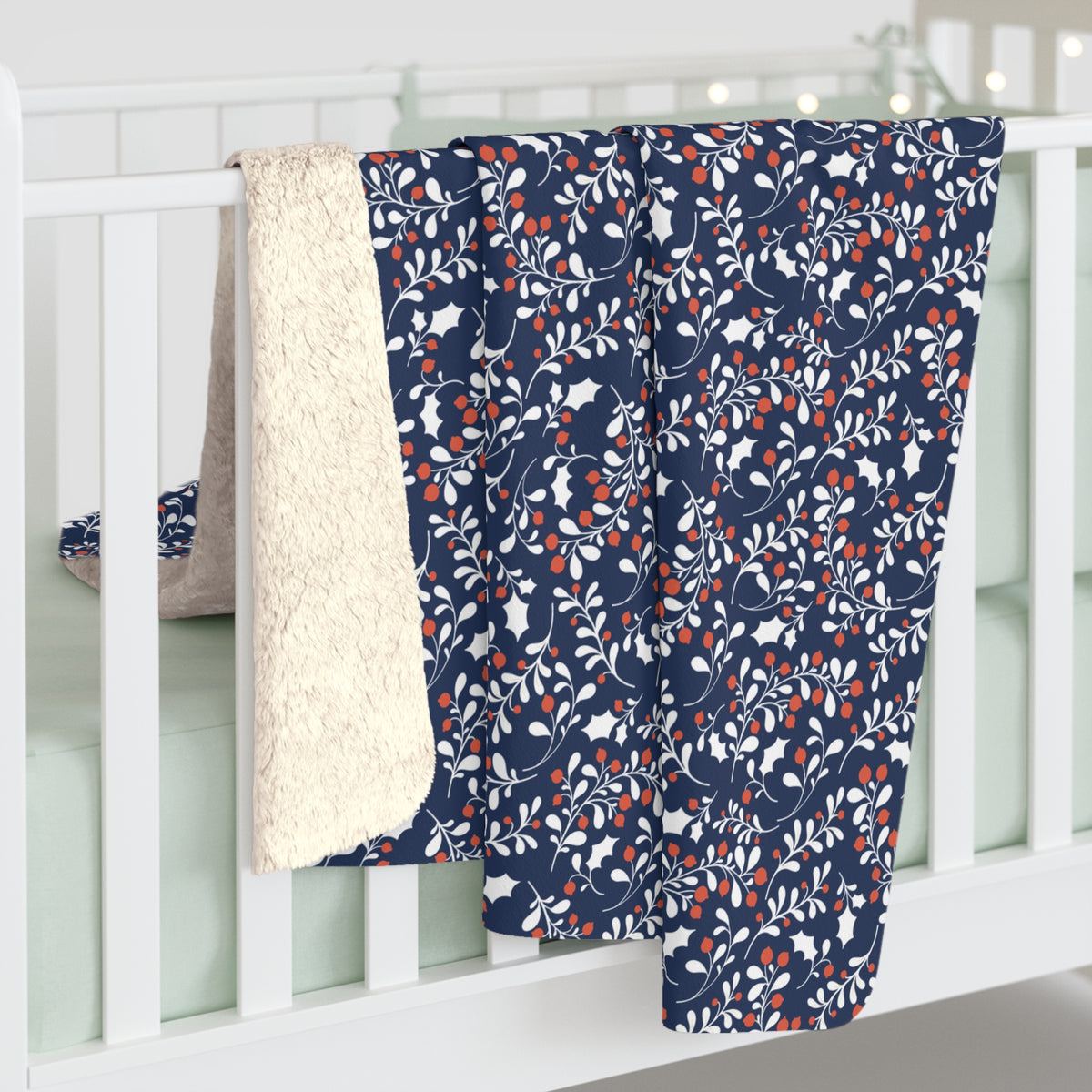 Sherpa Fleece Blanket | Charlottesville, Virginia | Holly