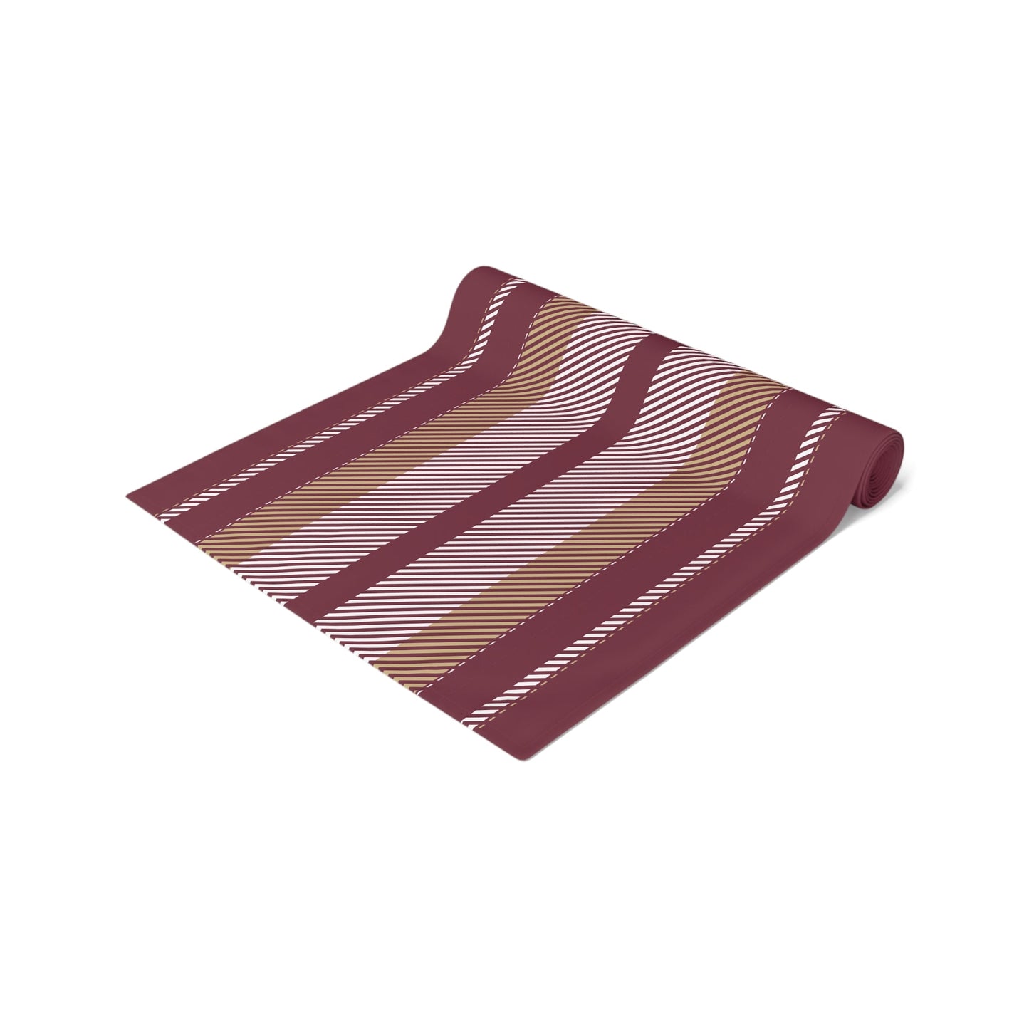 Table Runner | Maroon & Gold | Stripe
