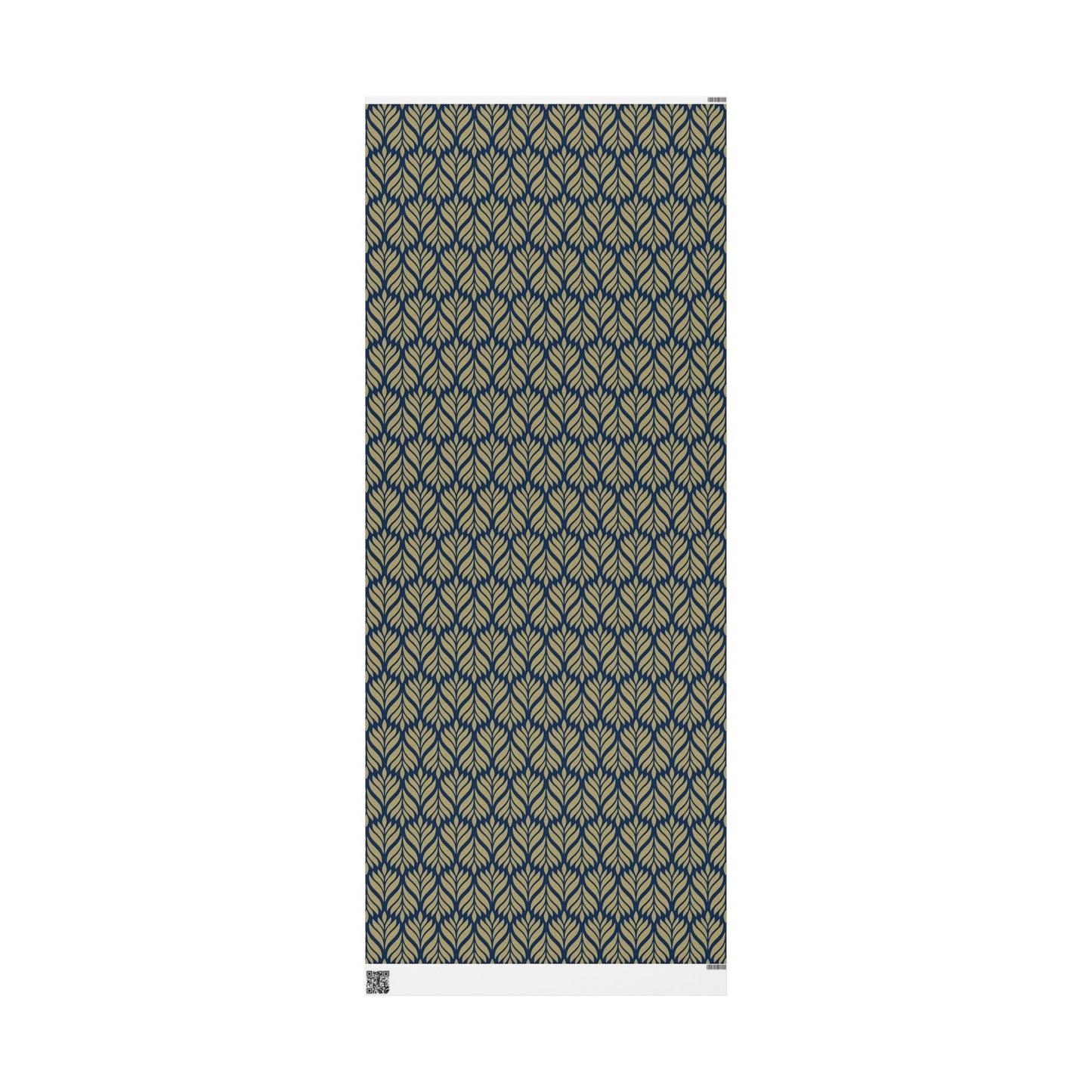 Gift Wrap | Blue & Gold | Palm