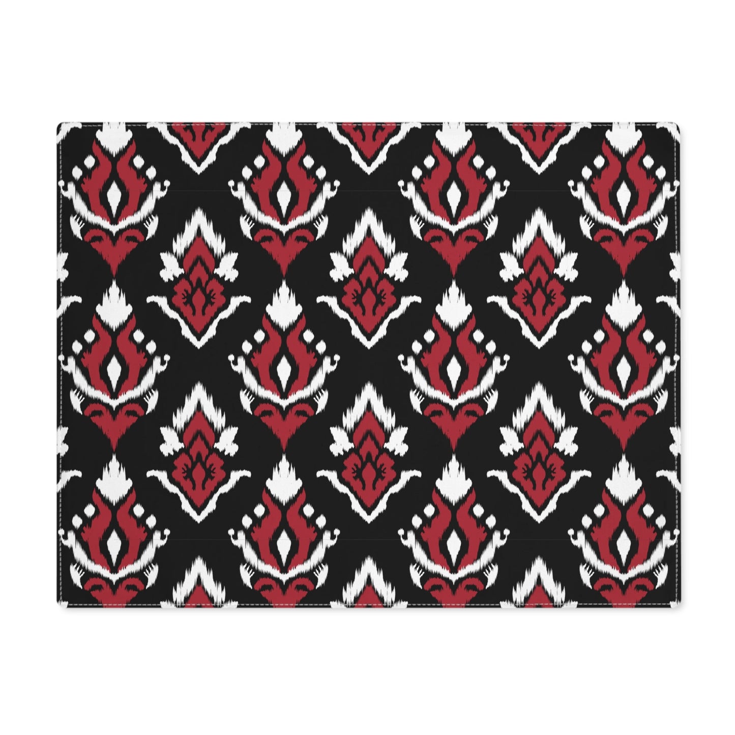 Placemat | Red & Black | Ikat