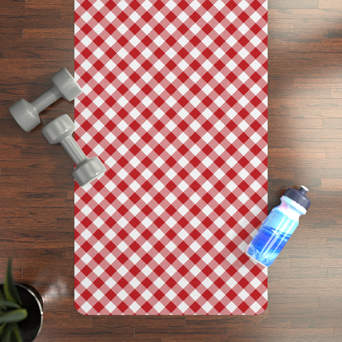 Yoga Mat | Madison, Wisconsin | Gingham