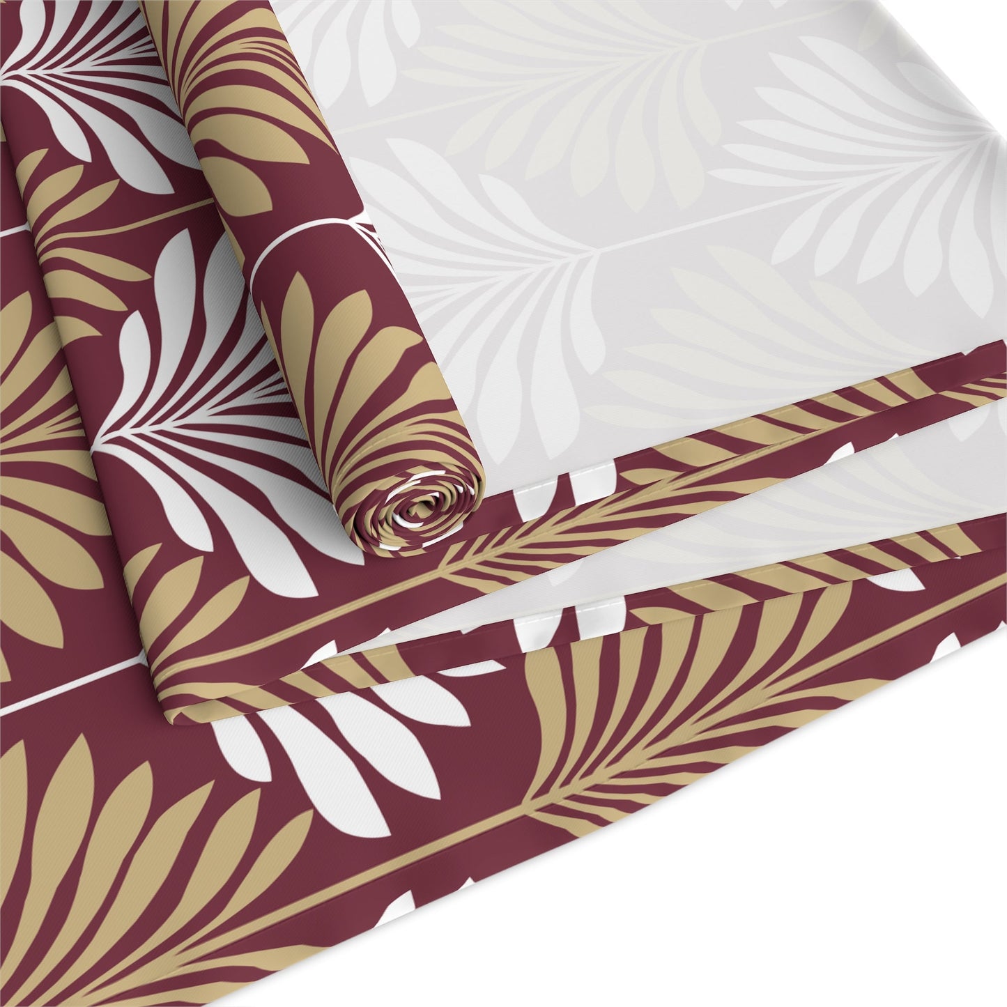 Table Runner | Maroon & Gold | Deco