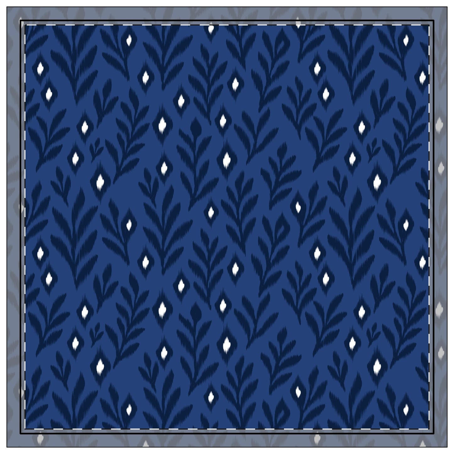 Napkin 4-set | Navy & White | Laurel