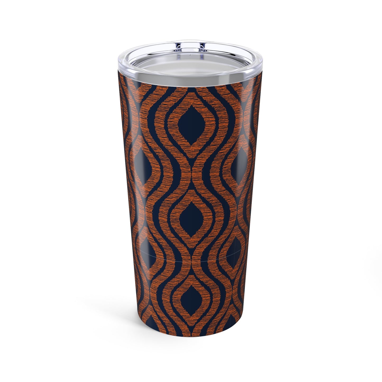 Tumbler | Orange & Blue | Ogee