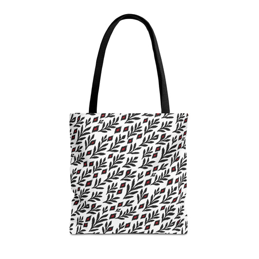 Tote Bag | Red & Black | Laurel