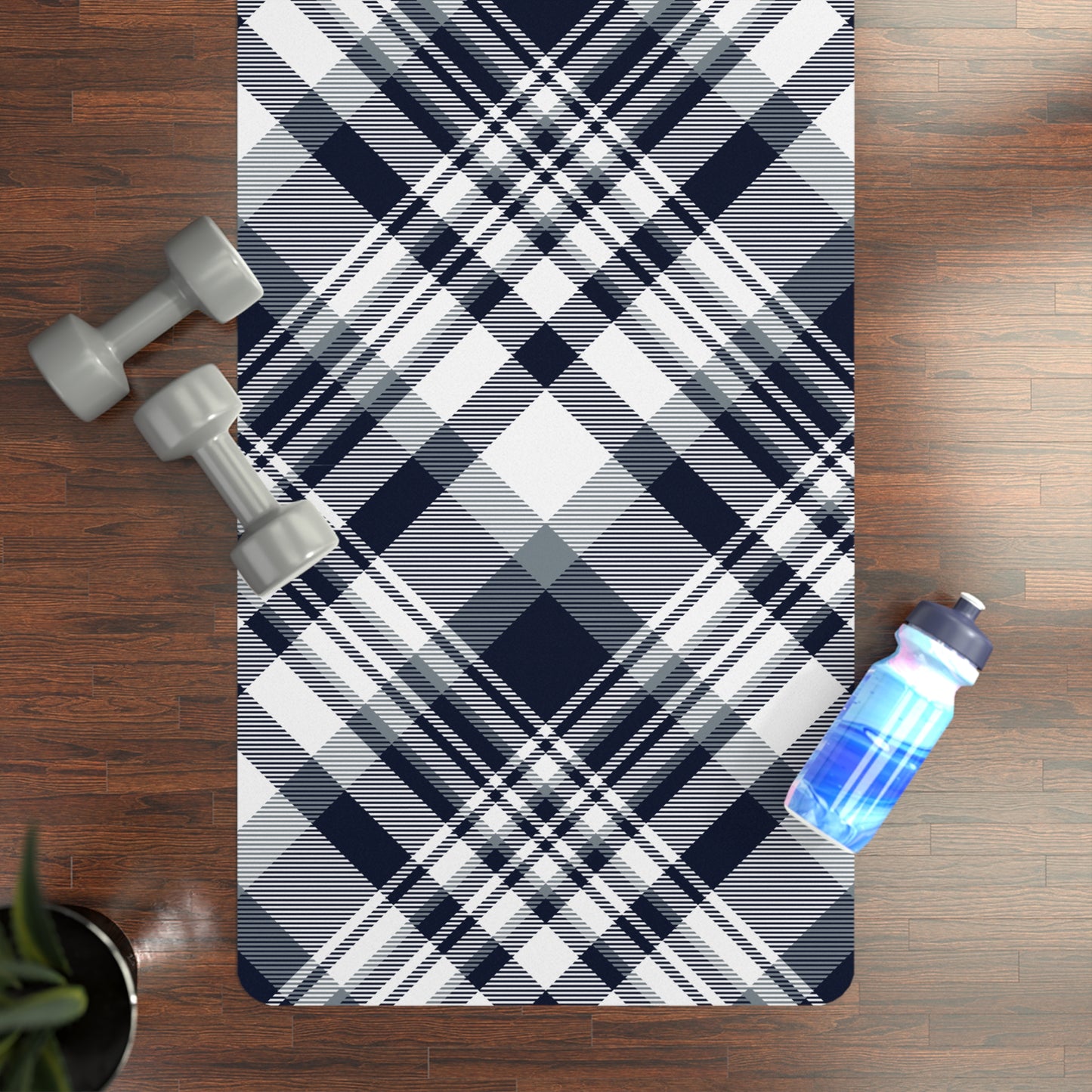 Yoga Mat | Storrs, Connecticut | Tartan
