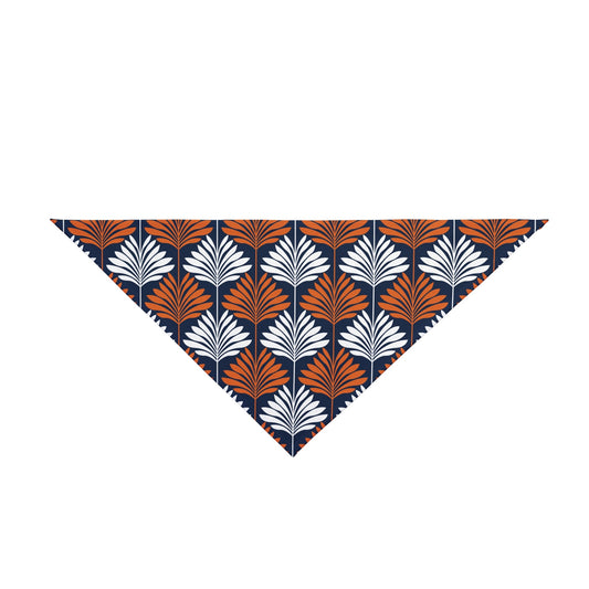Pet Bandana | Orange & Blue | Deco