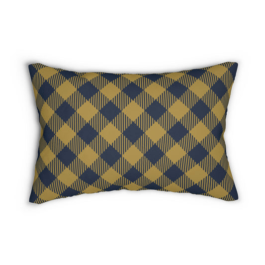 Pillow | Notre Dame, Indiana | Gingham