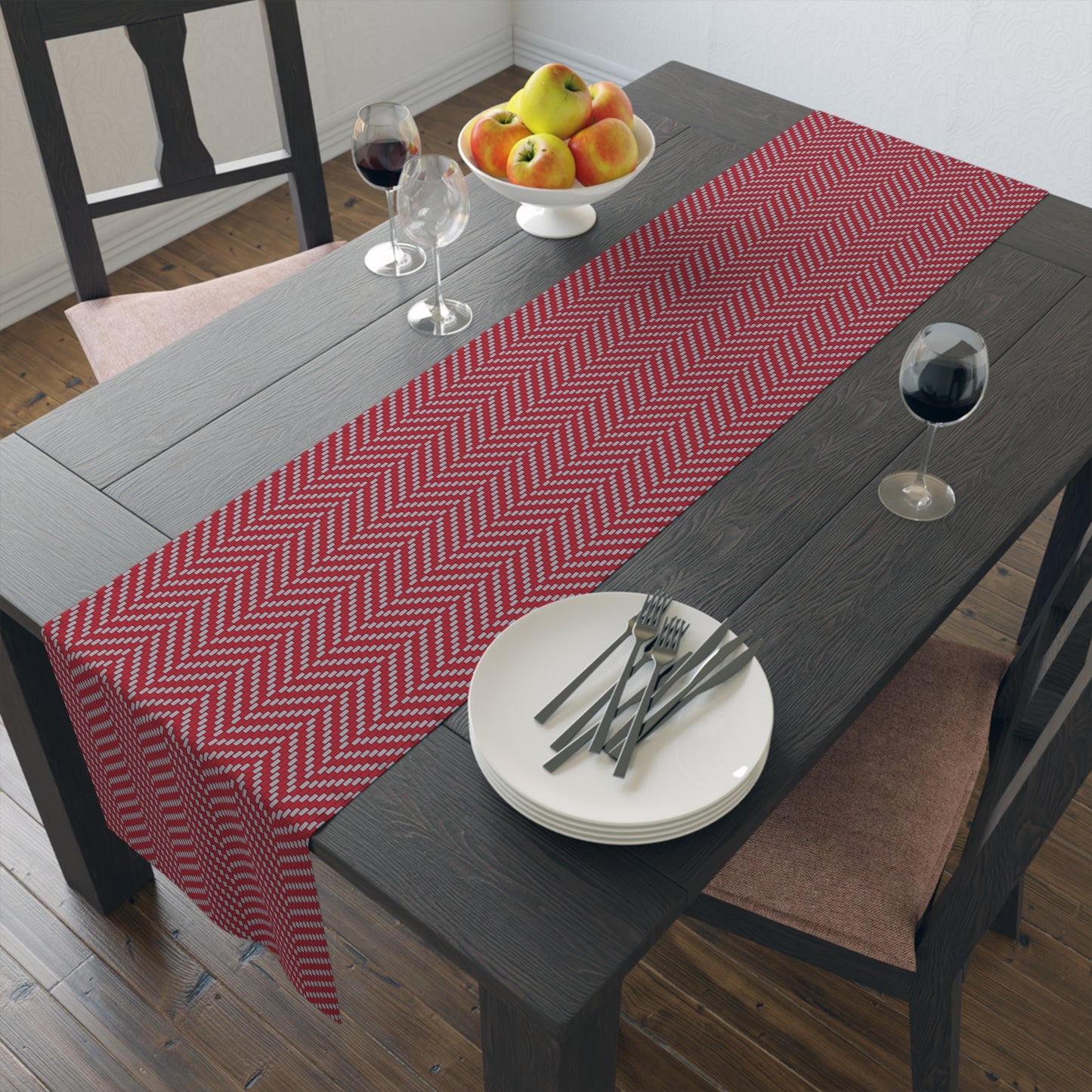 Table Runner | Columbus, Ohio | Herringbone