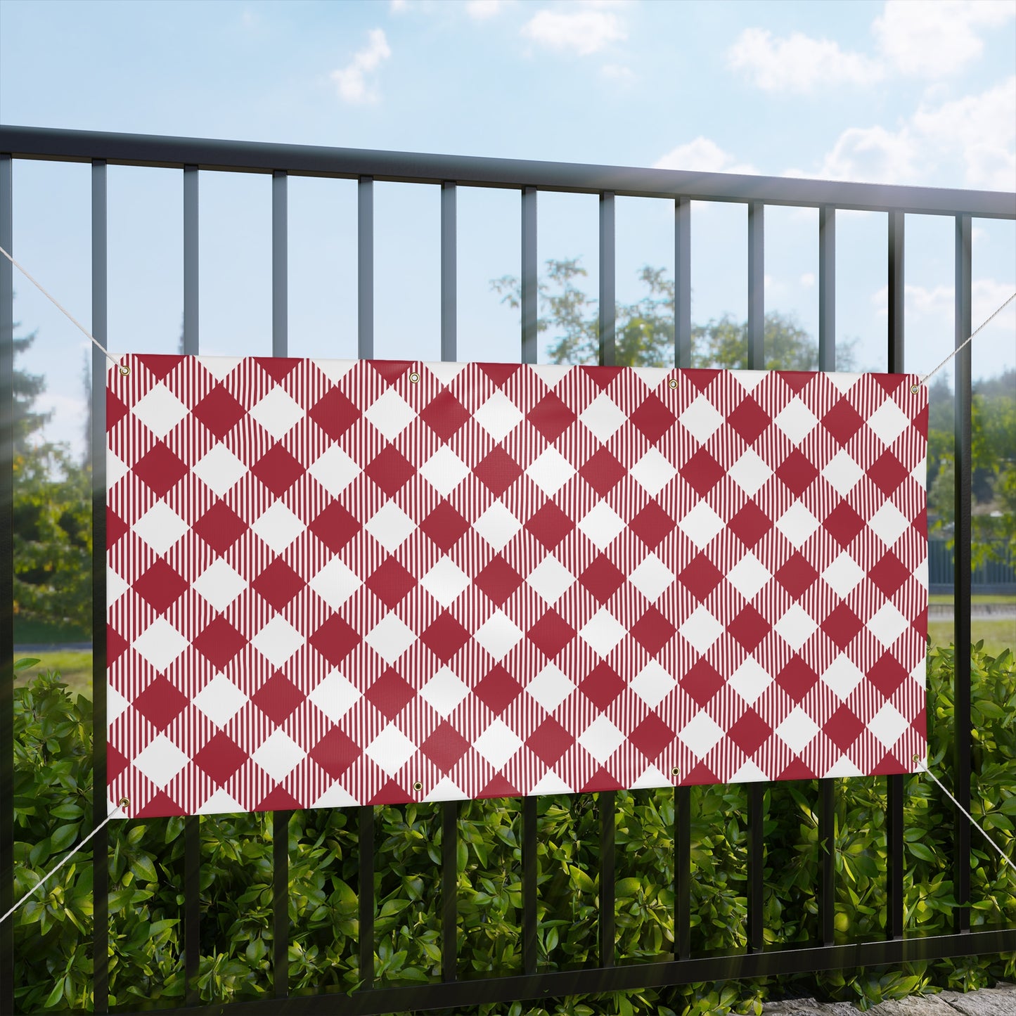 Banner | Bloomington, Indiana | Gingham