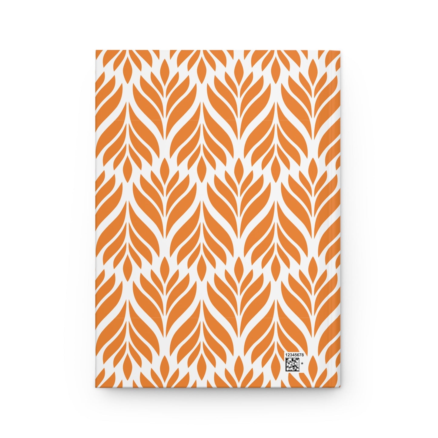 Hardcover Journal | Orange & White | Palm