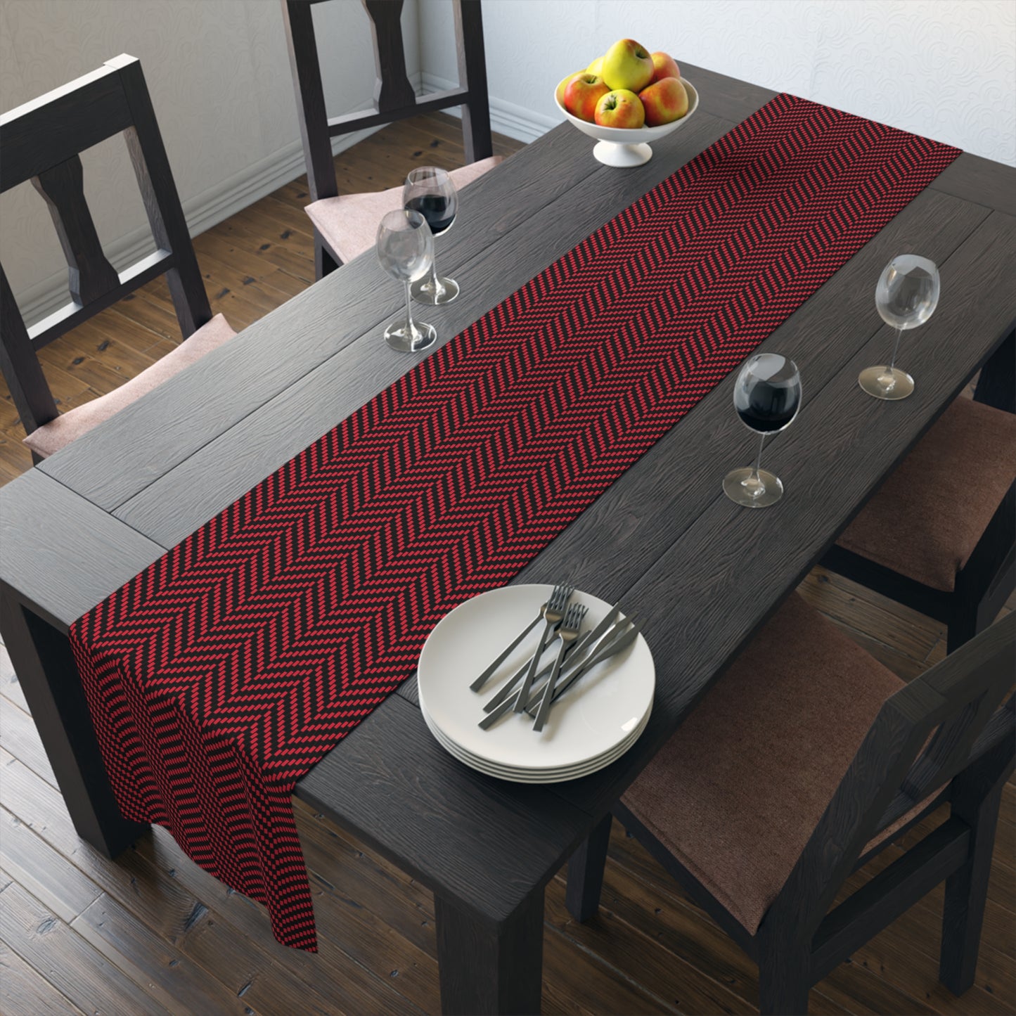 Table Runner | New Brunswick, New Jersey | Herringbone