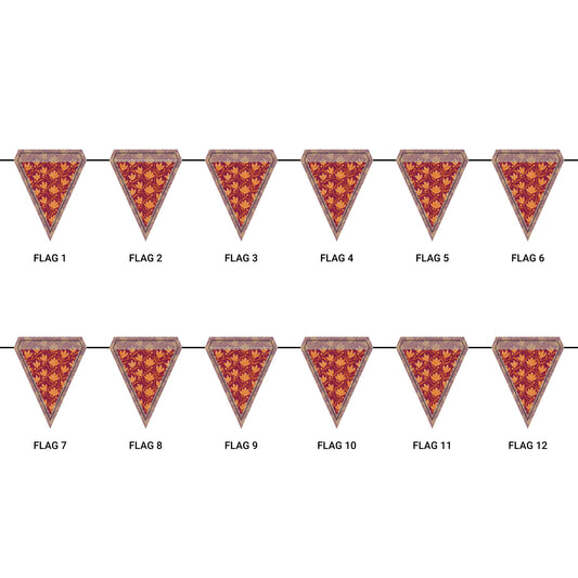 Flag Garland | Blacksburg, Virginia | Magnolia