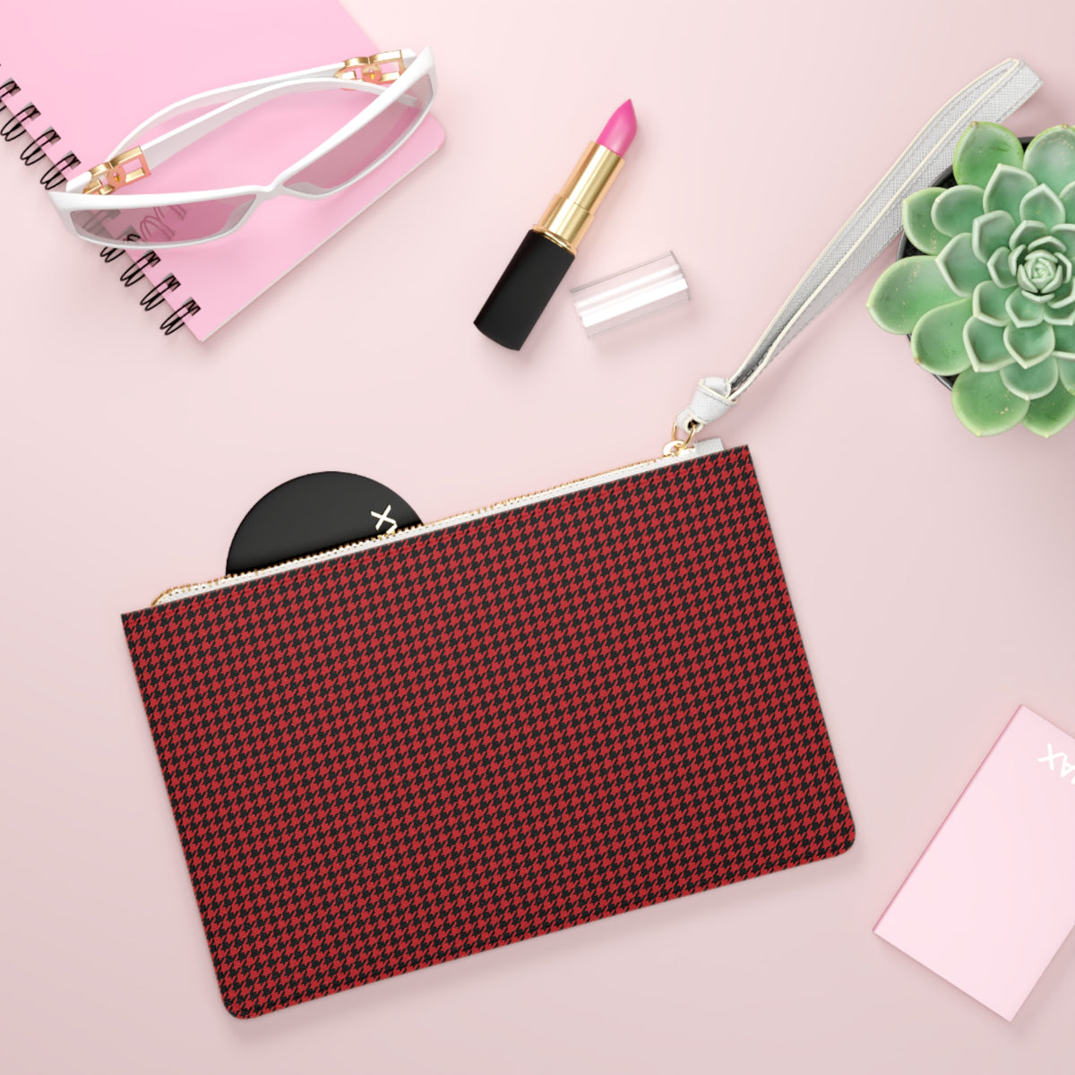 Clutch Bag | Lubbock, Texas | Houndstooth