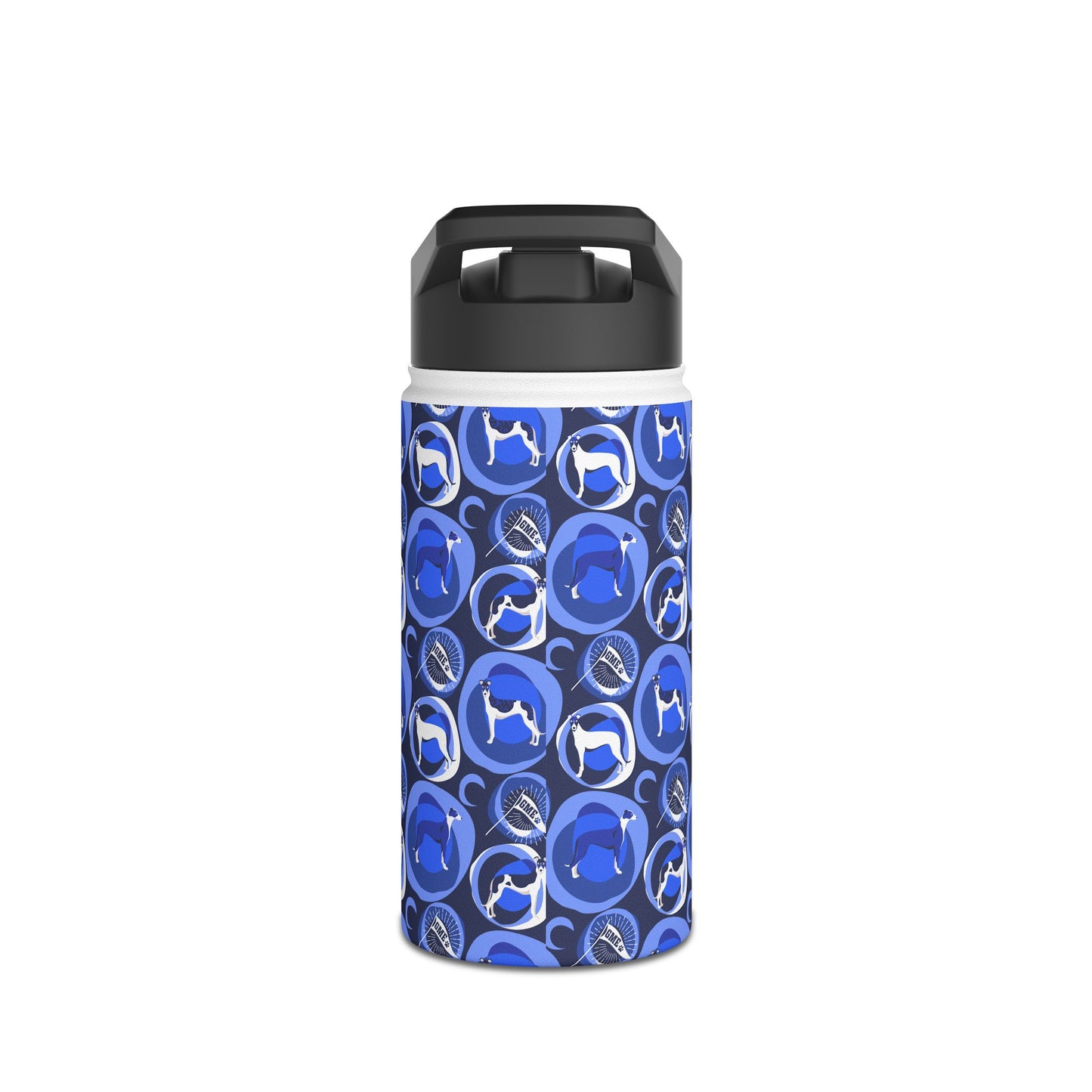 Insulated Water Bottle | Greyhounds | Blue Bubbles