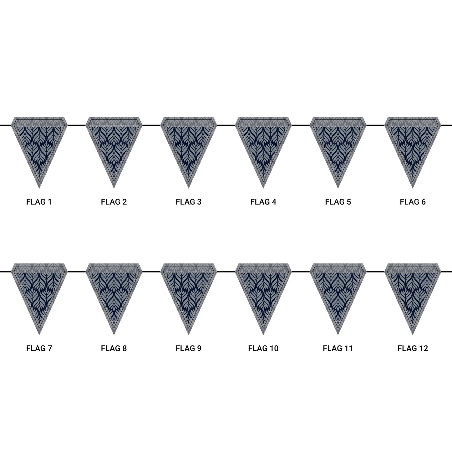 Flag Garland | Storrs, Connecticut | Palm