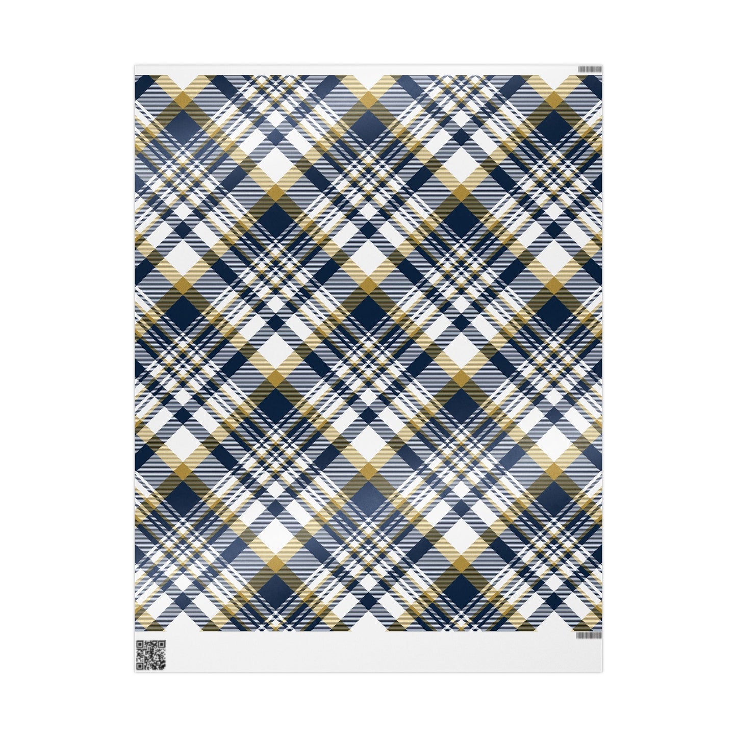 Gift Wrap | Notre Dame, Indiana | Tartan