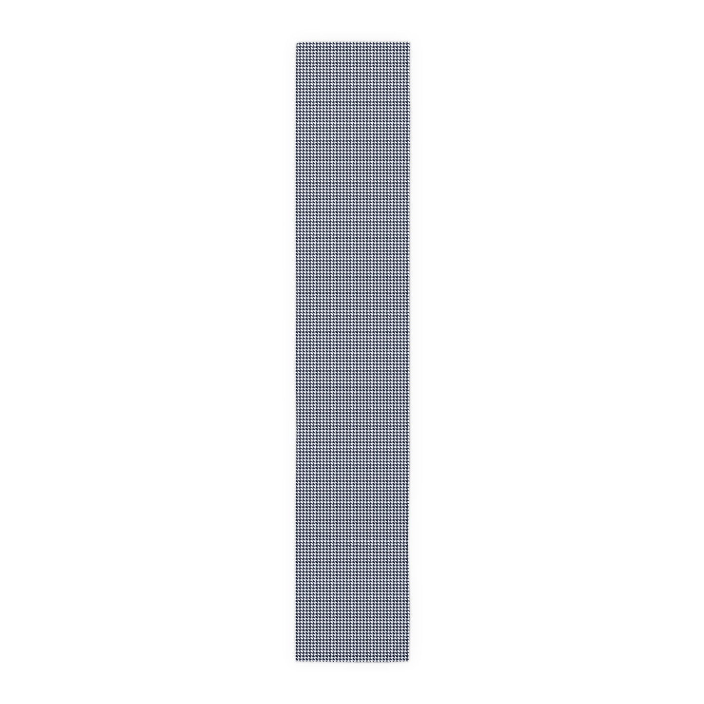 Table Runner | Navy & White | Houndstooth