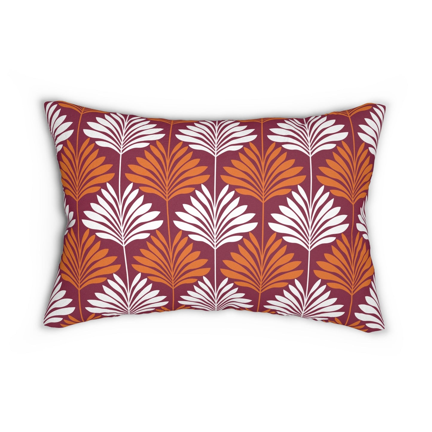Pillow | Maroon & Orange | Deco