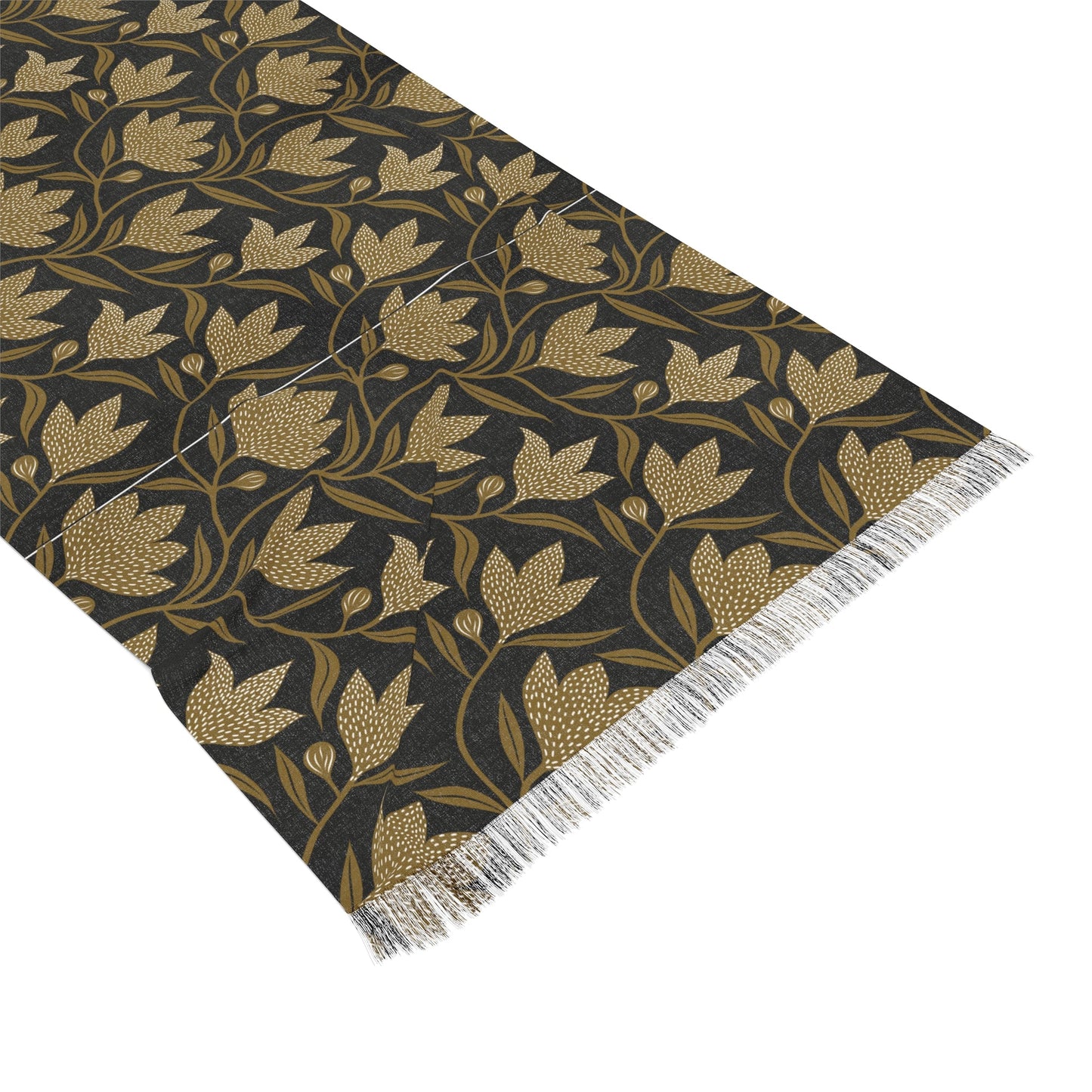 Scarf | Black & Gold | Magnolia