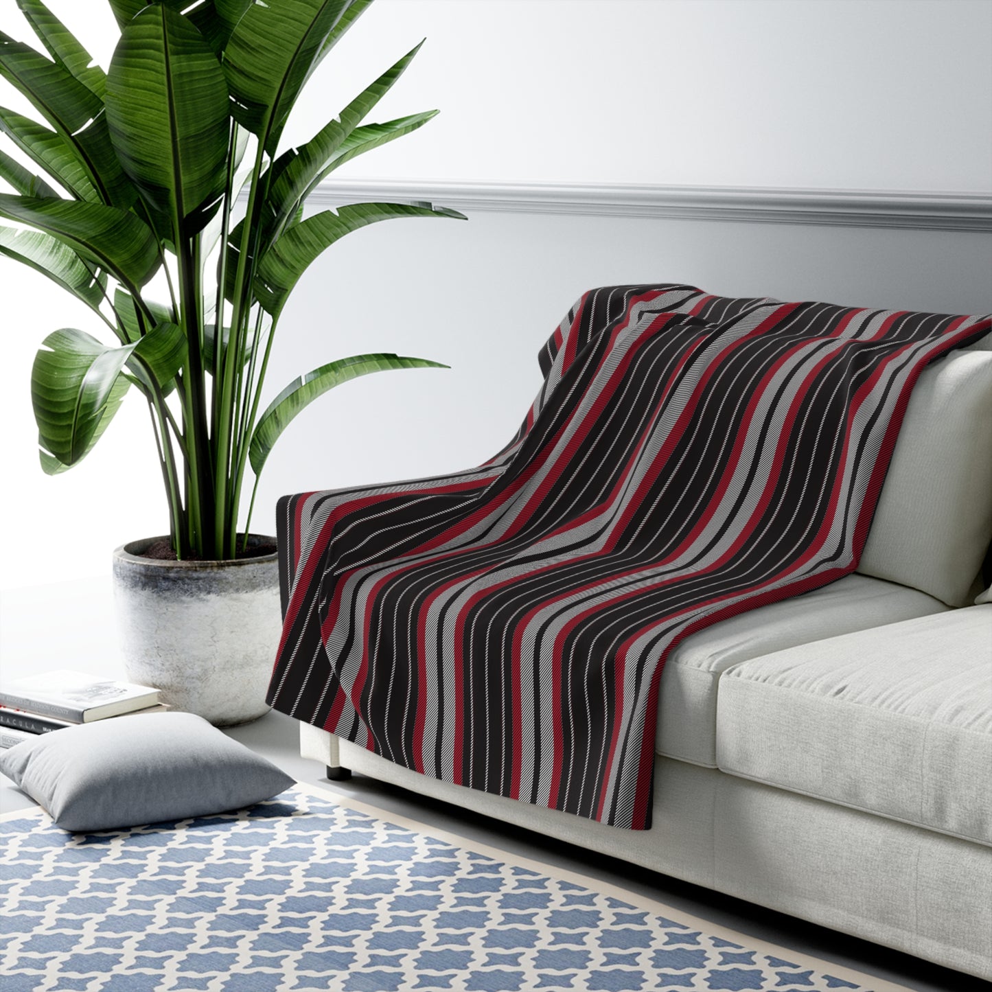 Sherpa Blanket | Raleigh, North Carolina | Stripe