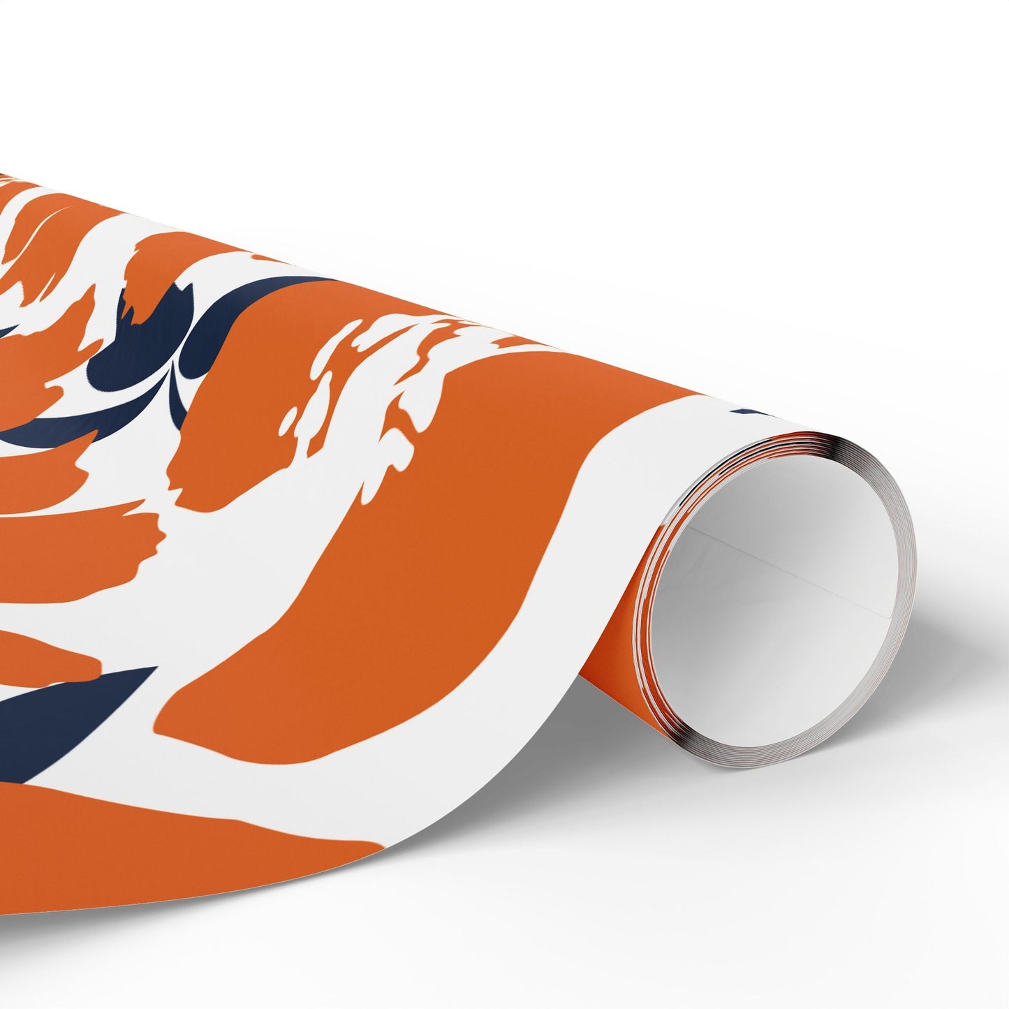 Gift Wrap | Orange & Blue | Poppy