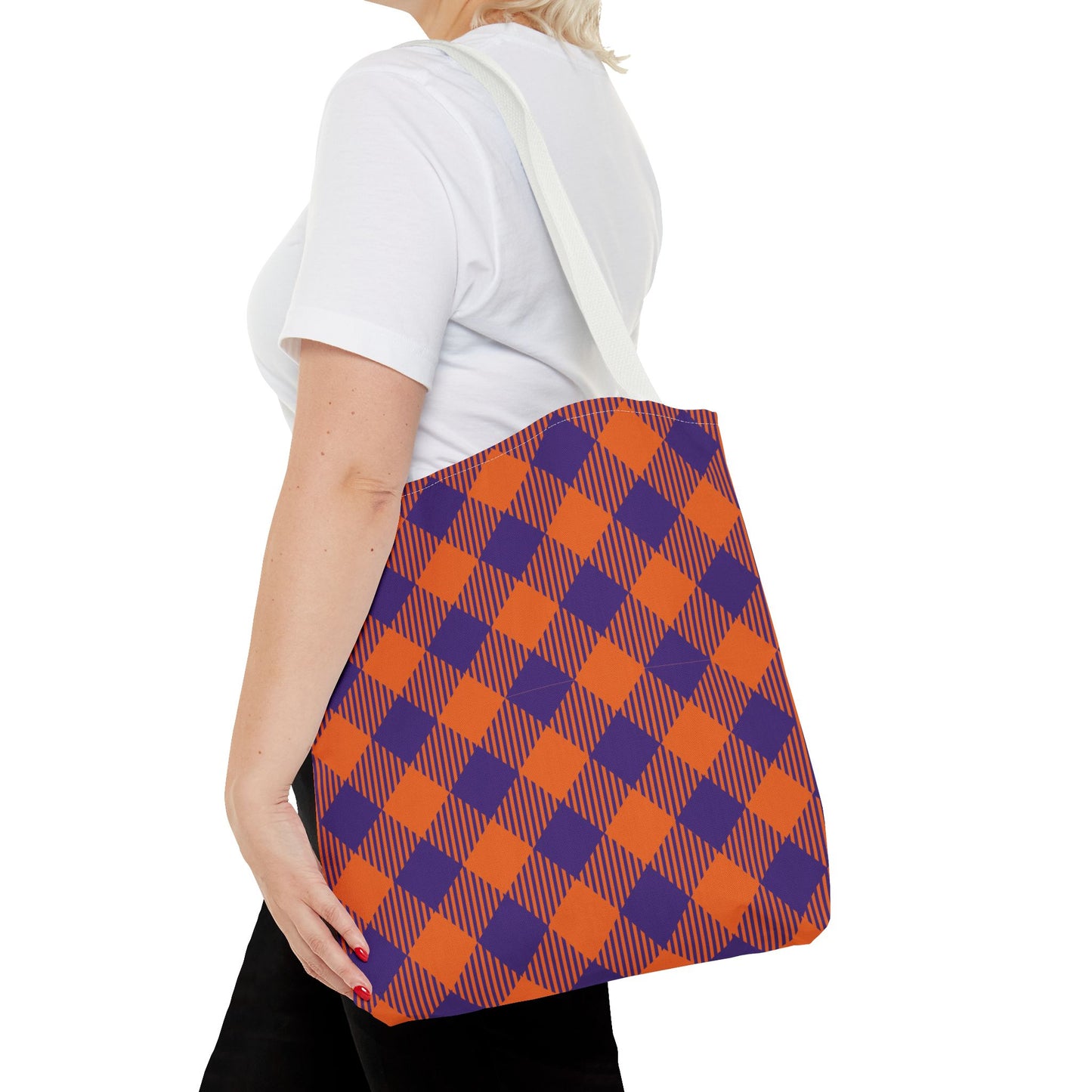 Tote Bag | Clemson, SC | Gingham