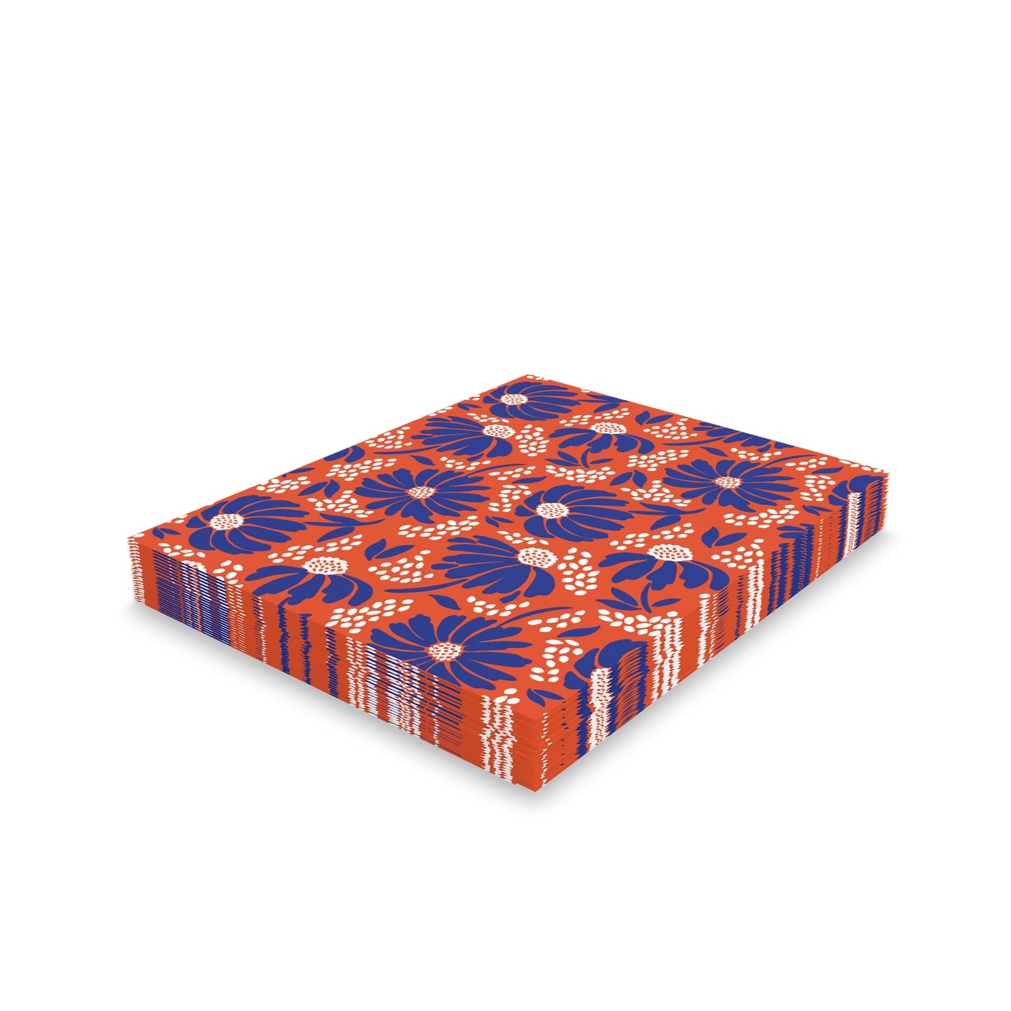 Notecards Set | Bright Blue & Orange | Bellis