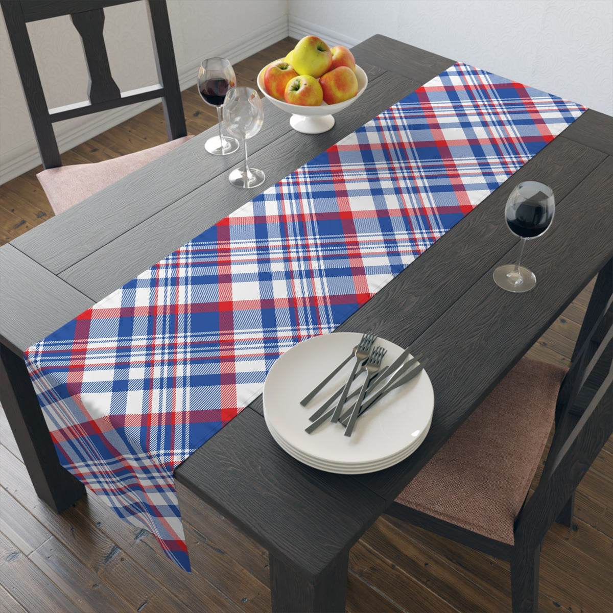 Table Runner | Lawrence, Kansas | Tartan